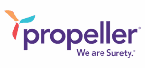 Propeller We Are Surety Bonds Logo